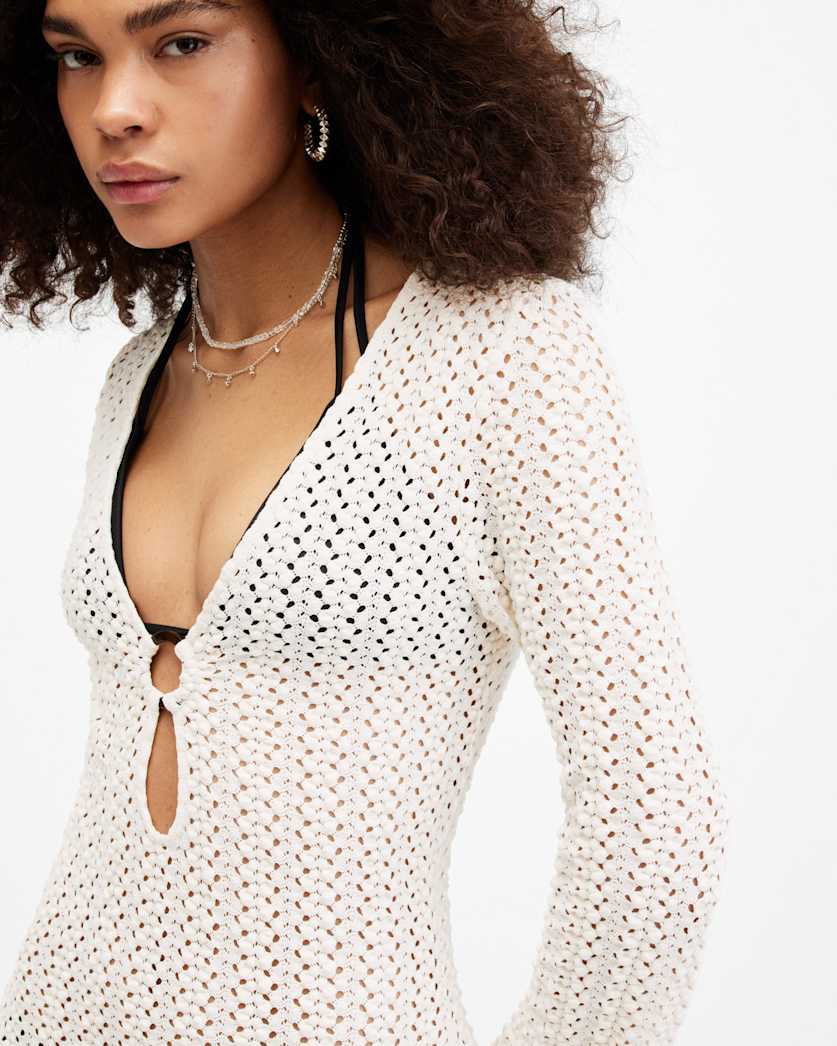 Karma Crochet Slim Fit Maxi Dress