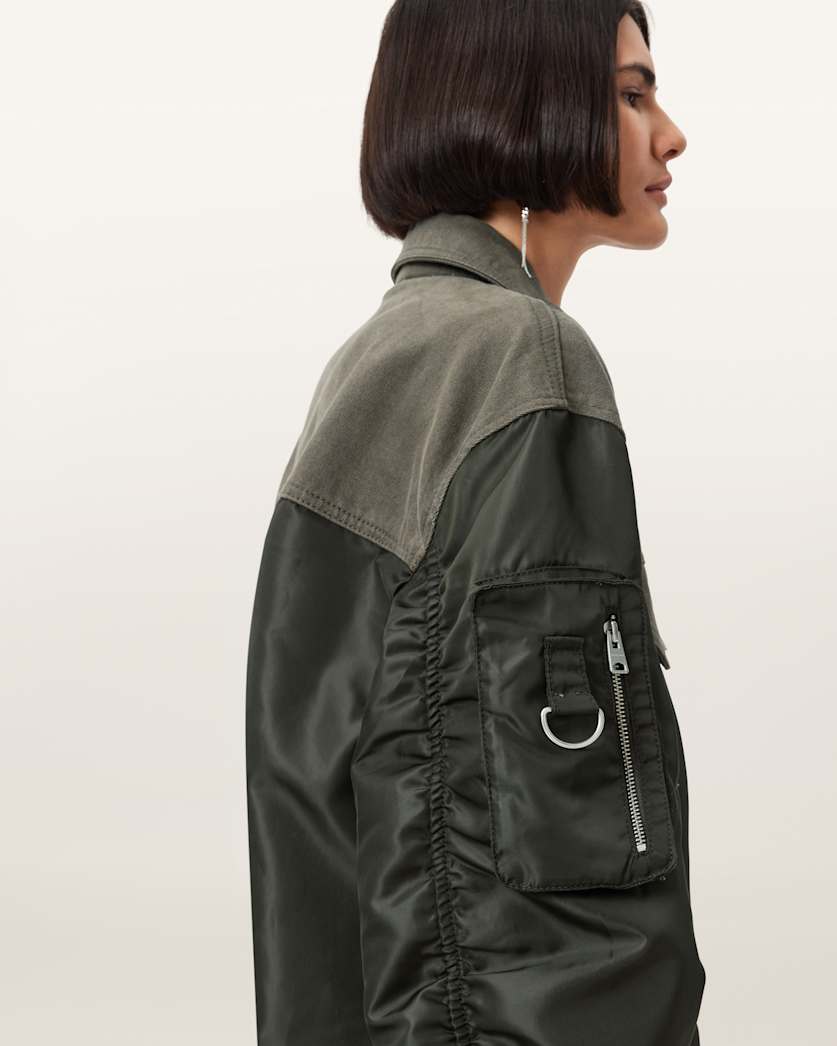 Verity Relaxed Fit Bomber Jacket