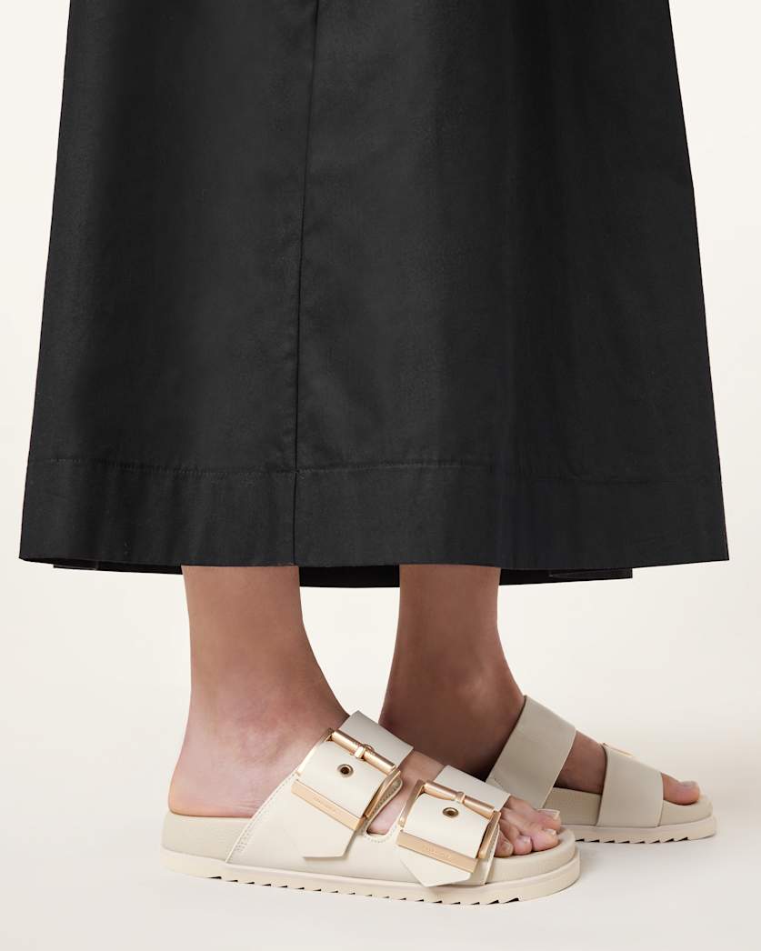 Sian Leather Buckle Sandals