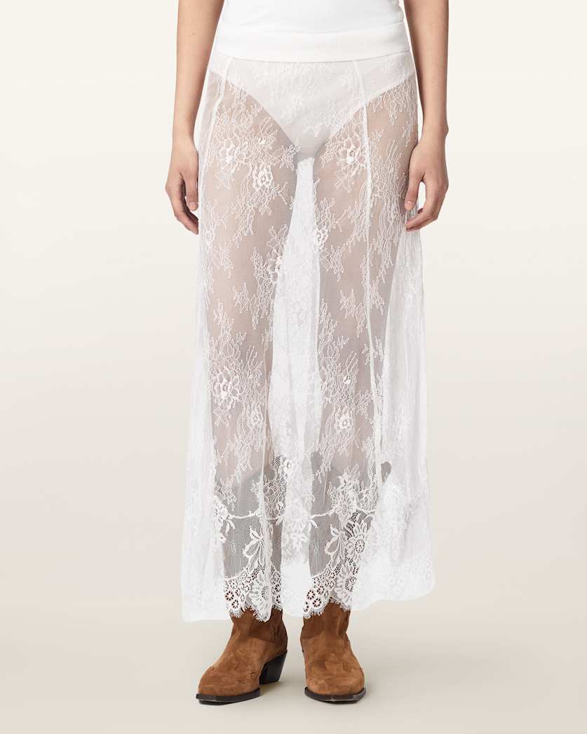 Arran Lace Ankle Length Skirt
