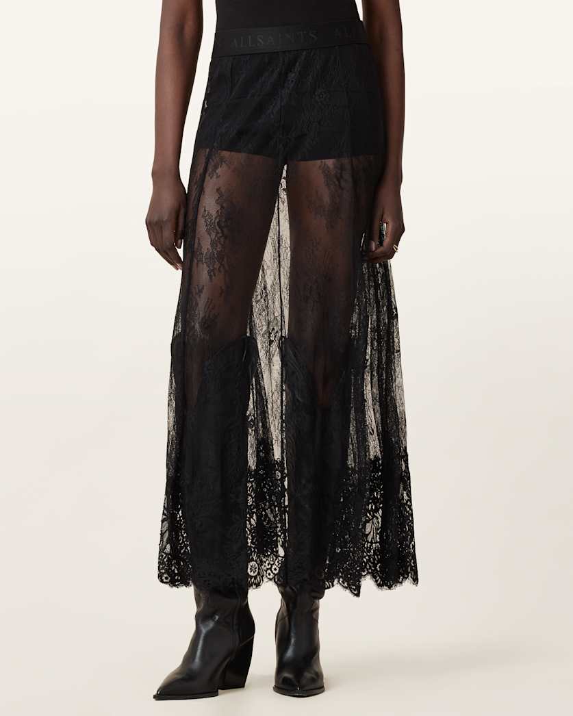 Arran Lace Ankle Length Skirt