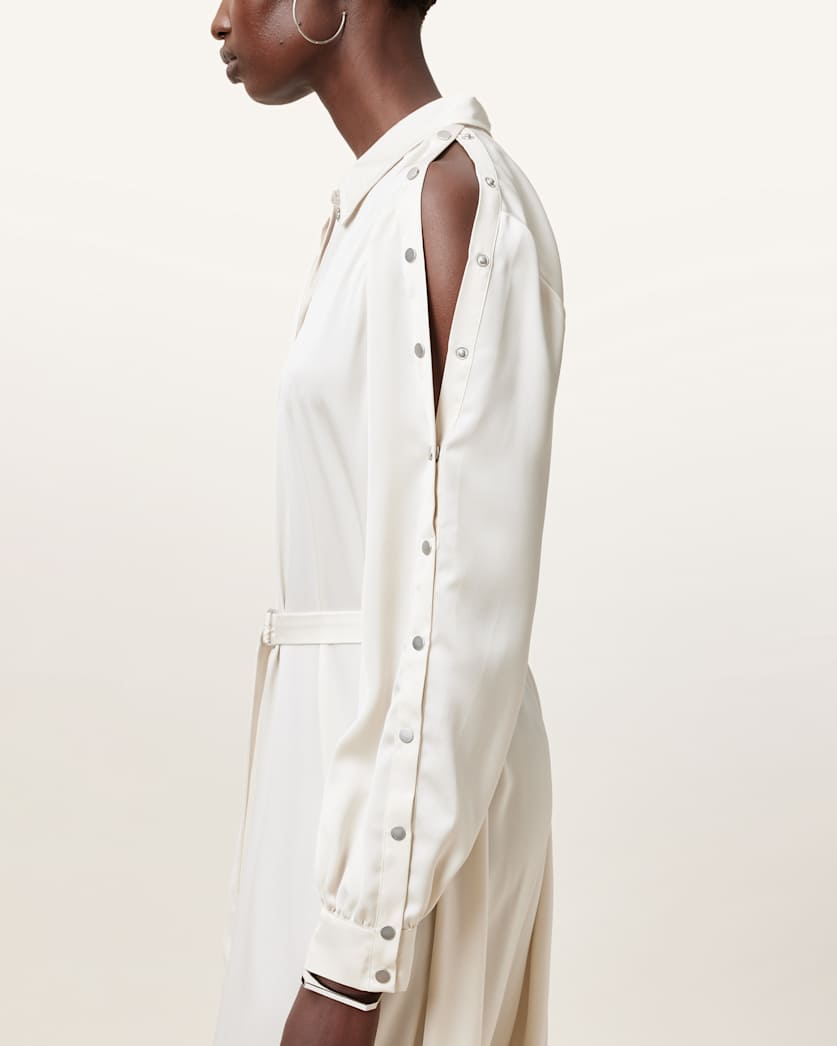 Lexi Satin Midi Dress