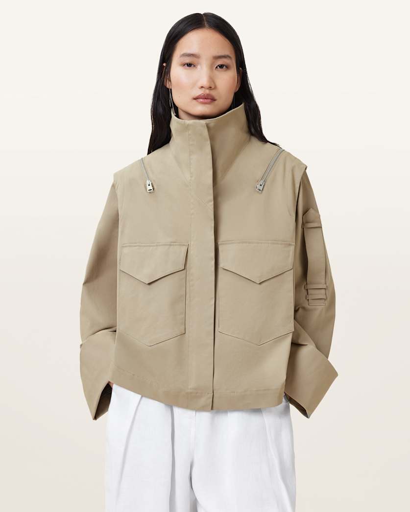 Leighton Cotton Utility Jacket