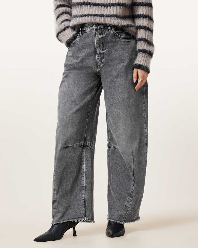 Jett Barrel Leg Denim Jeans