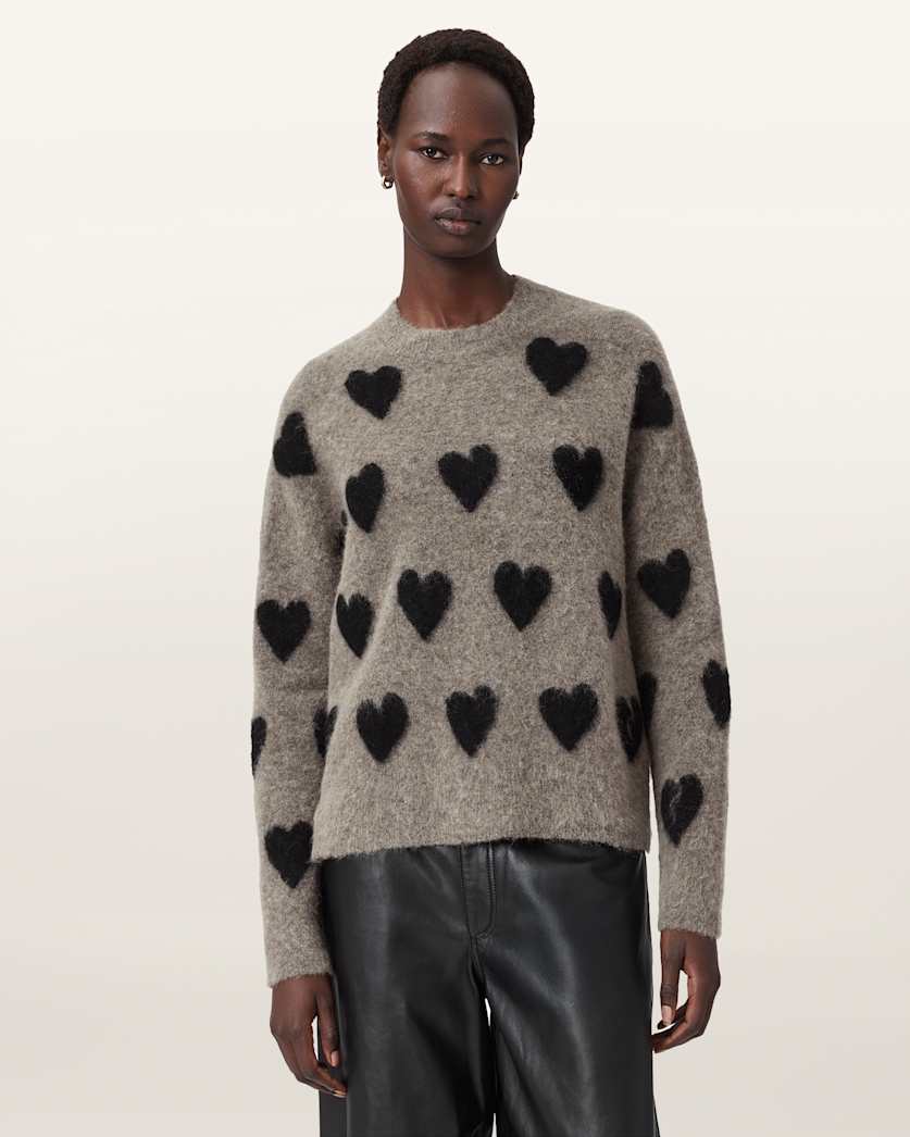 Amora Jacquard Brushed Jumper