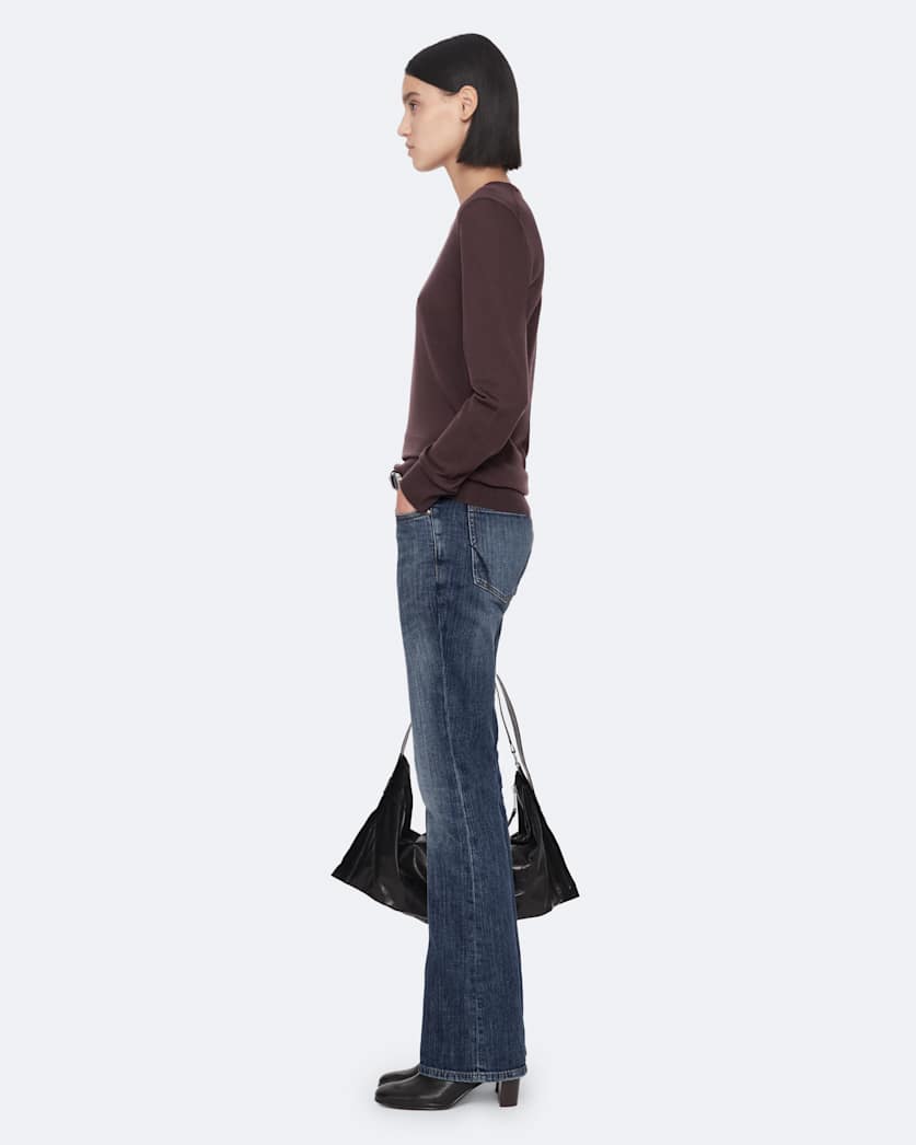 Coyte merino wool crew-neck jumper