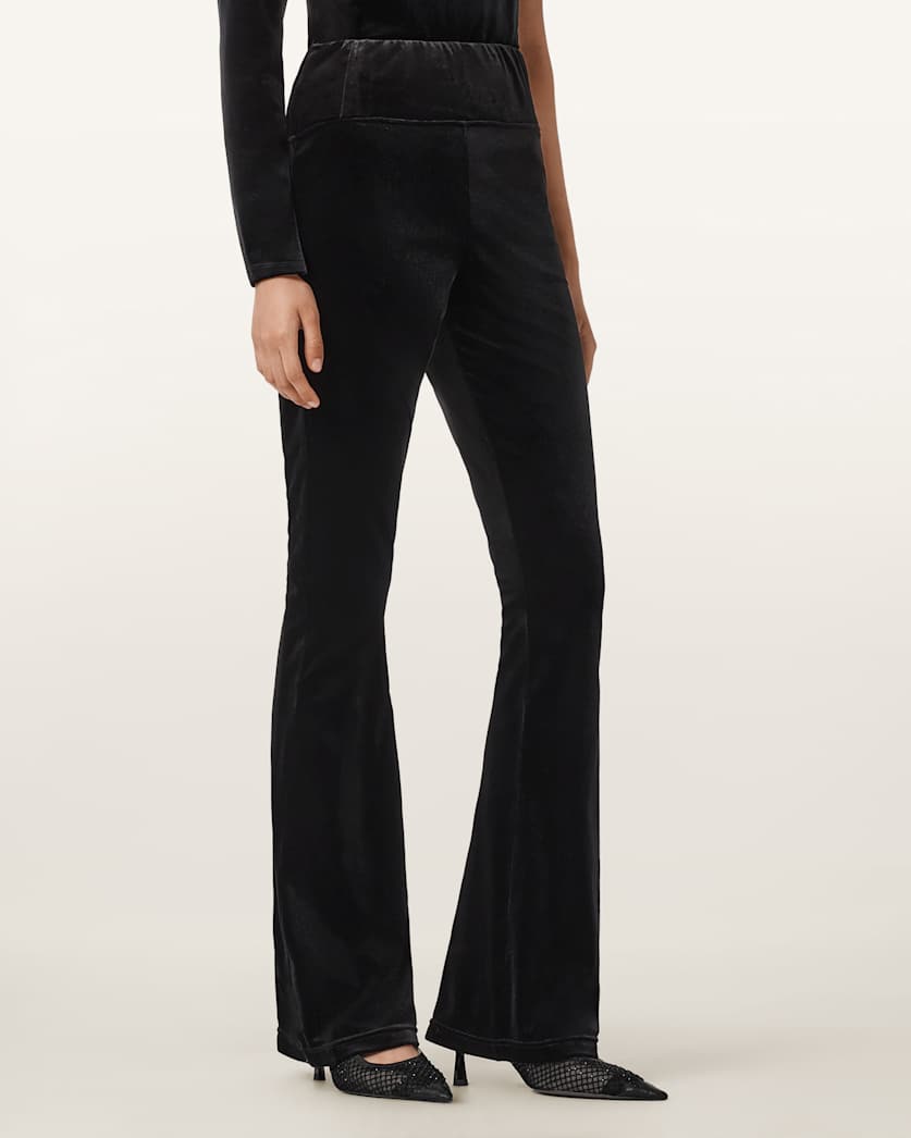 Zanni Velvet Flare Trousers
