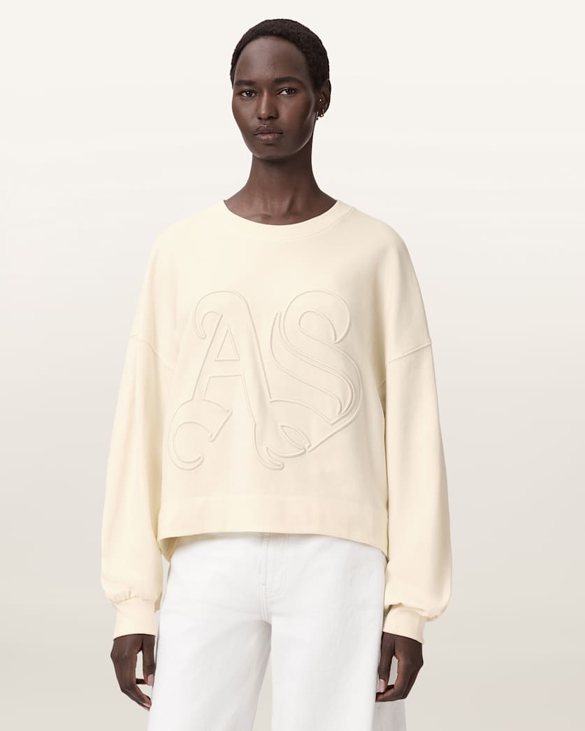 Lila Embroidered Oversized Sweatshirt