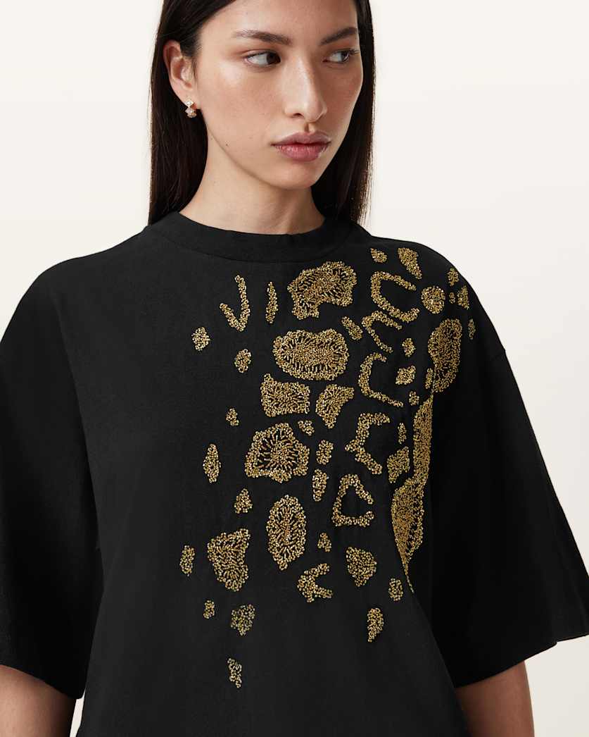 Amelie Flow Embellished T-shirt