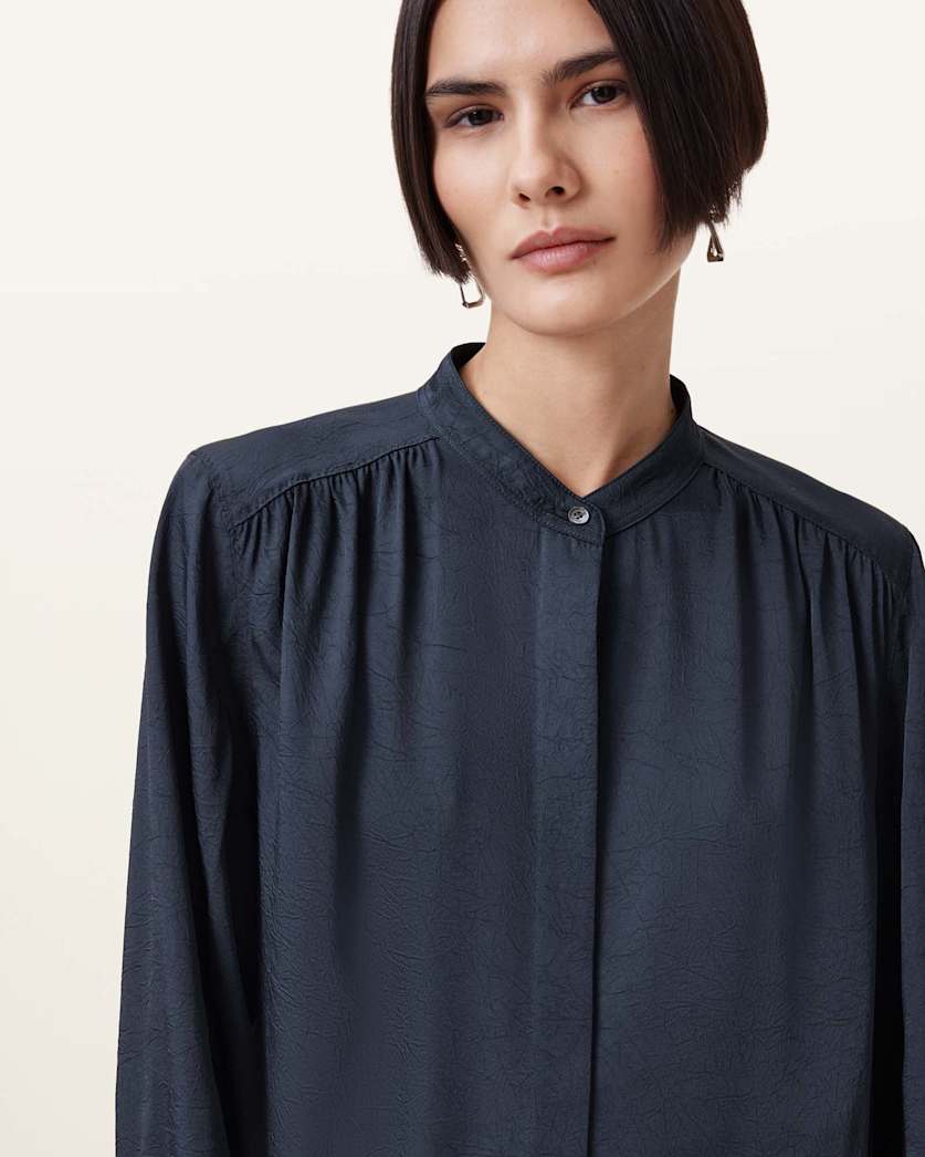 Aggie Maxi Shirt Dress