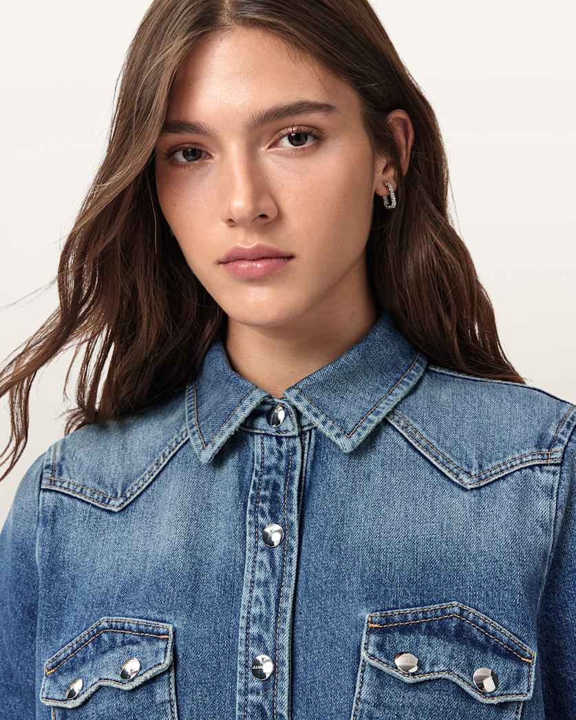 Rock Denim Mini Dress