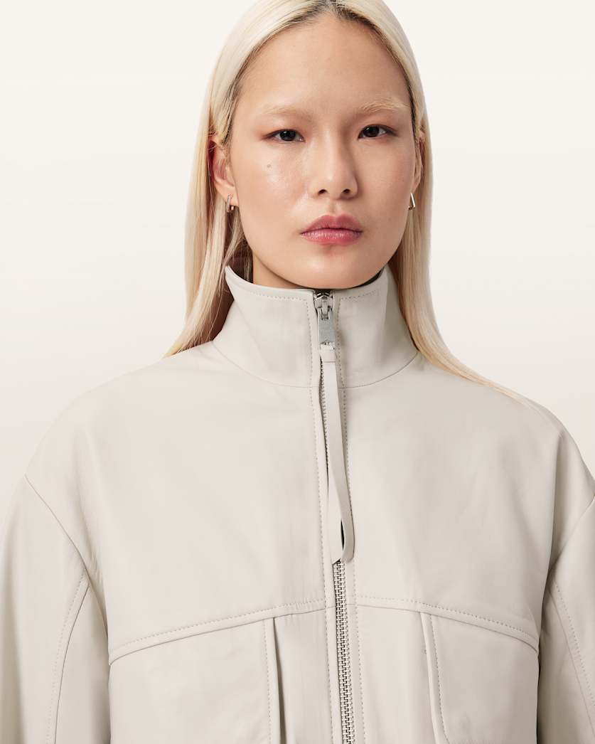 Flor Leather Jacket