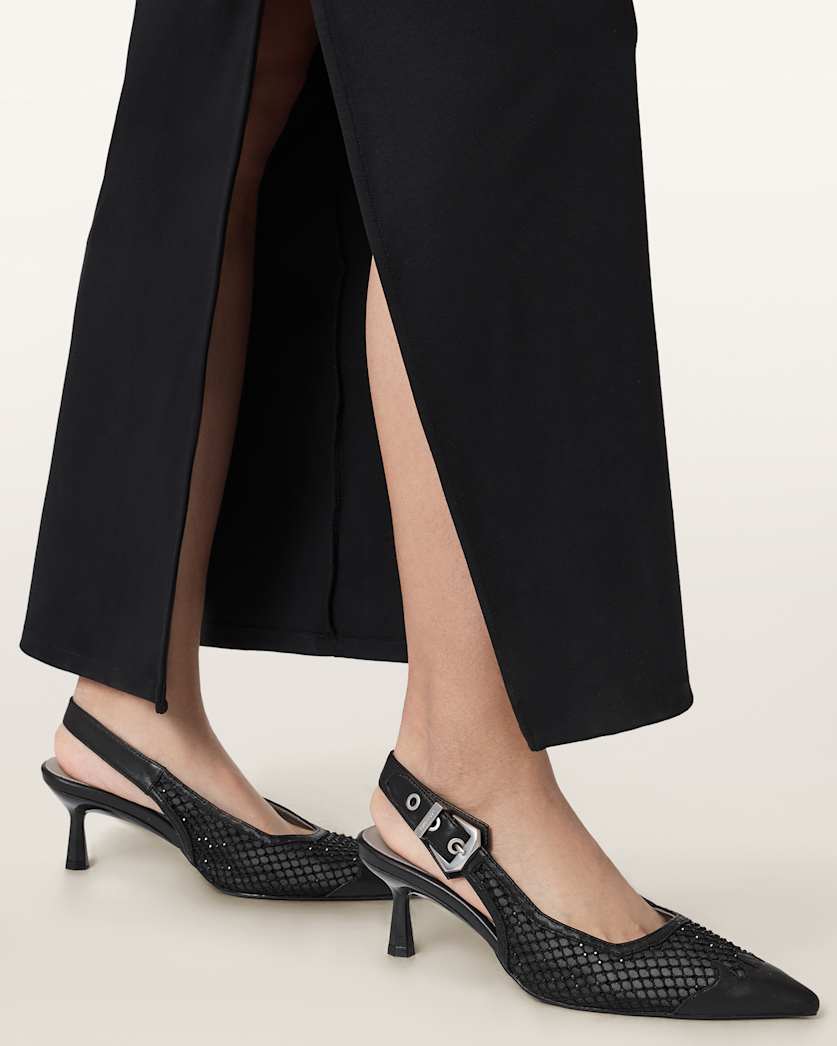 Idiya Mesh Slingback Shoes