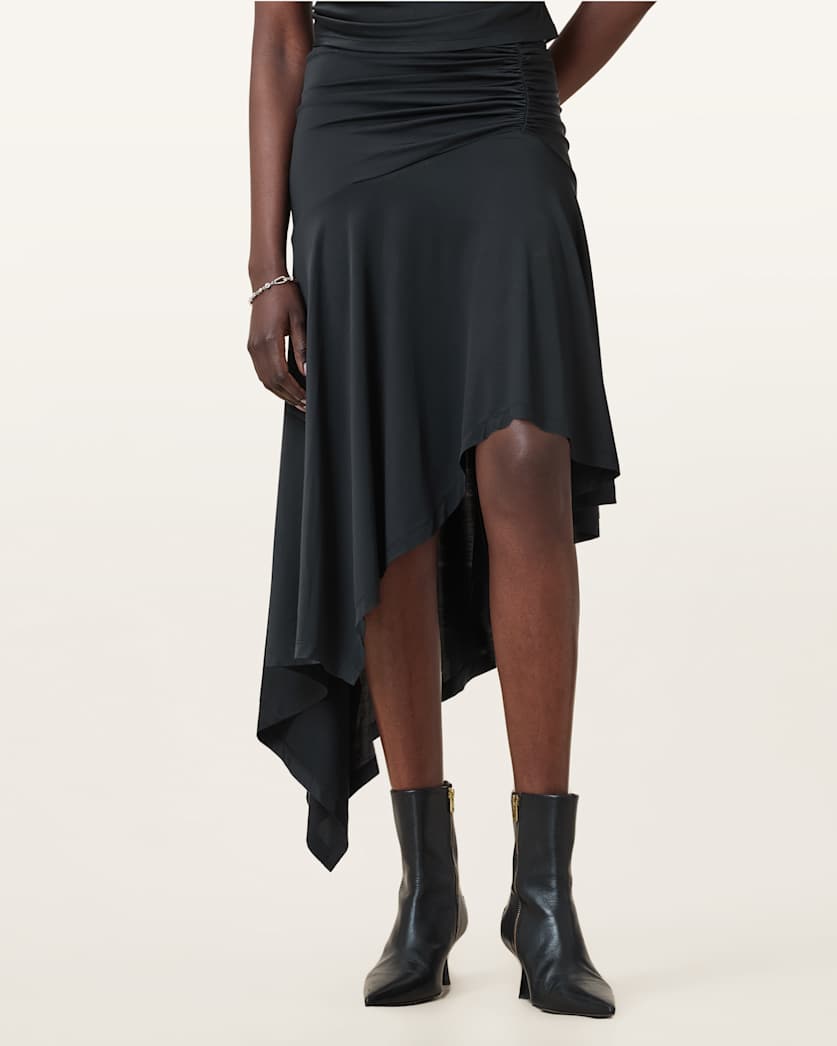 Annalie Jersey Midi Skirt