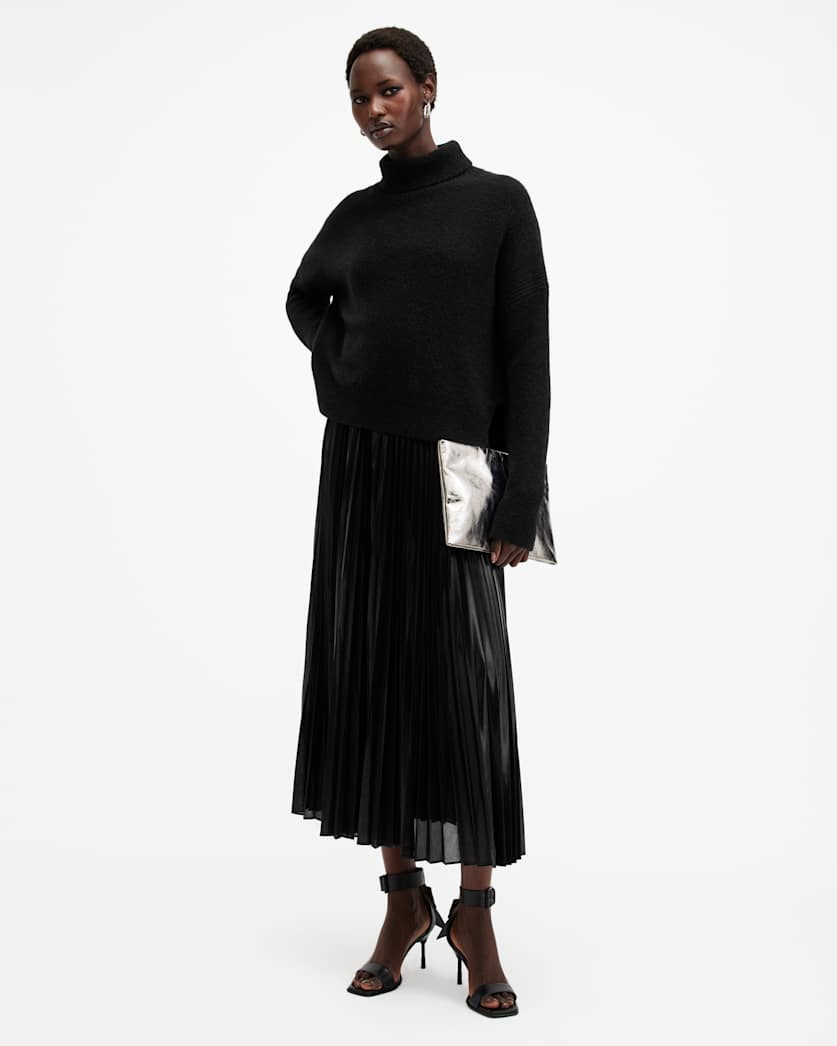 Spark 2-In-1 Pleated Maxi Dress