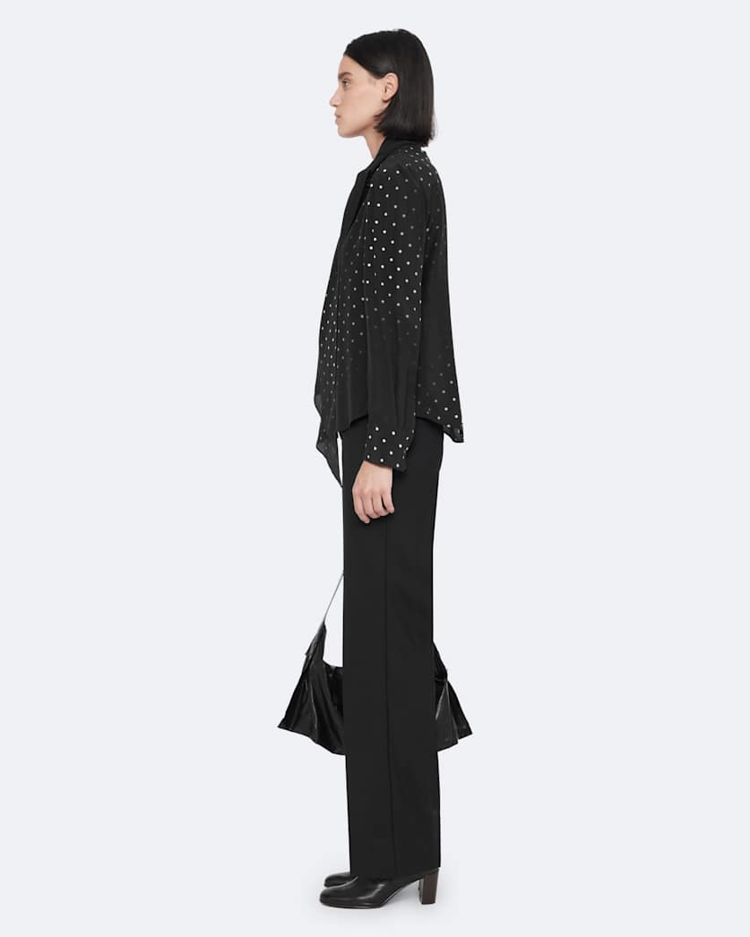 Iris Regular-Fit Silk Shirt
