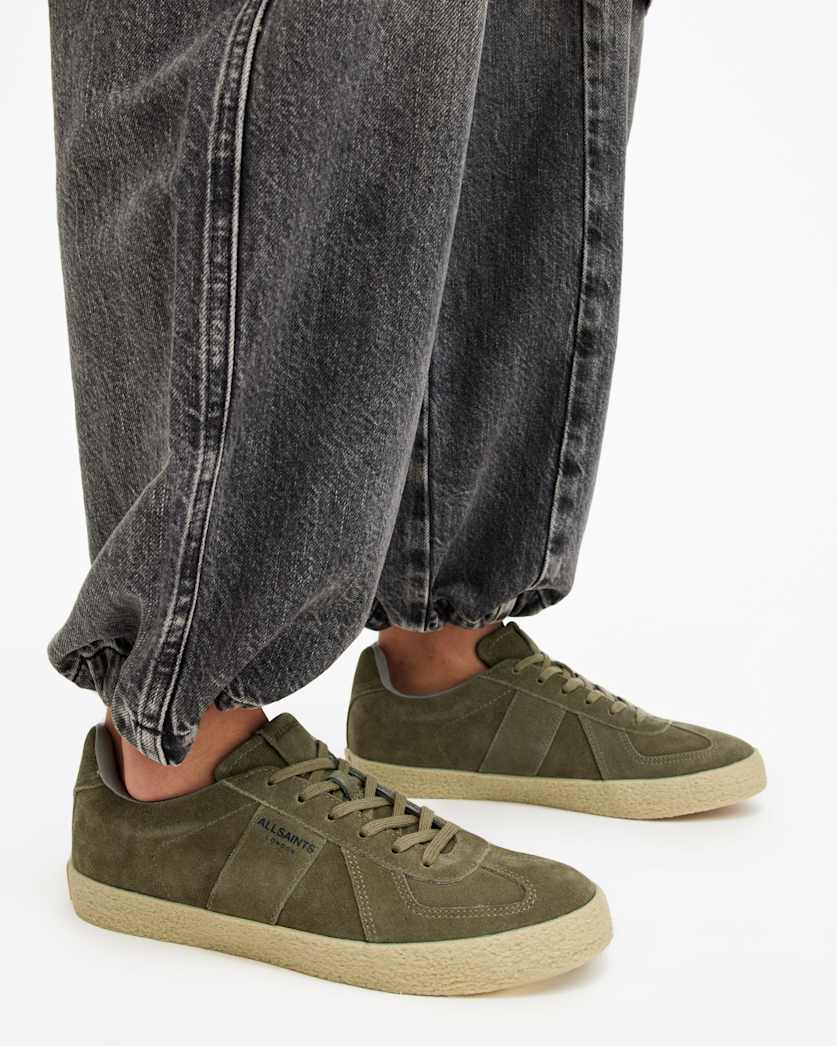 Jaimee Low Top Suede Trainers