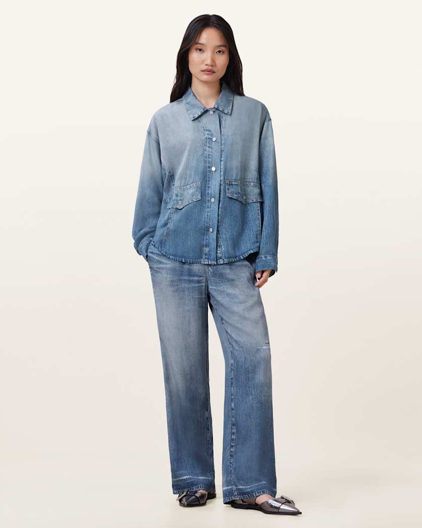 Hettie Oversized Denim Shacket