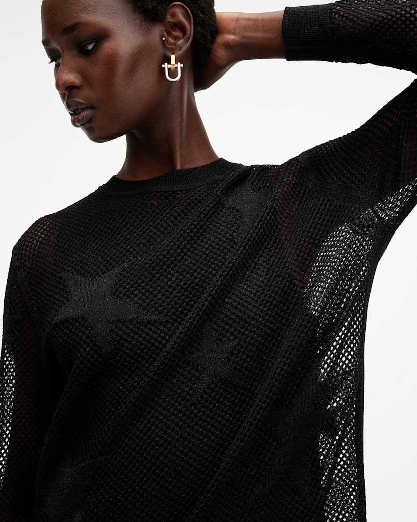 Seraph Open Stitch Mini Dress