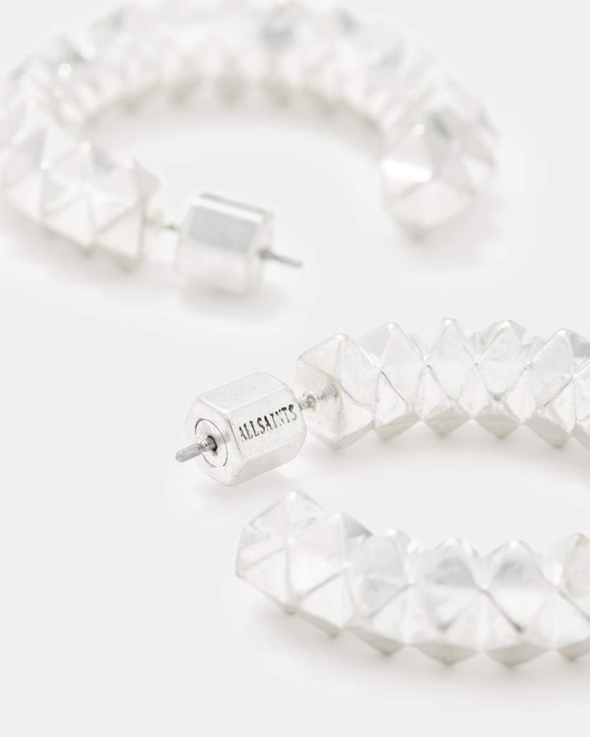 Jaya Studded Hoop Earrings