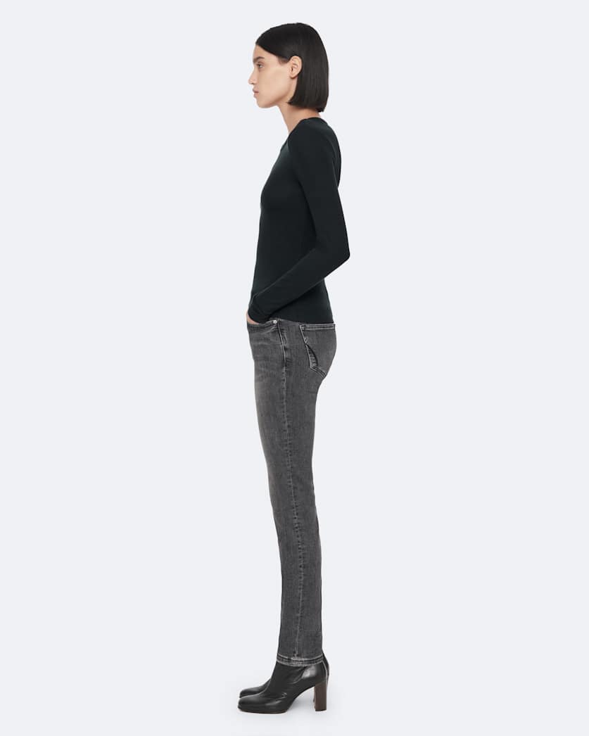Miller Mid-Rise Skinny Stretch Jeans