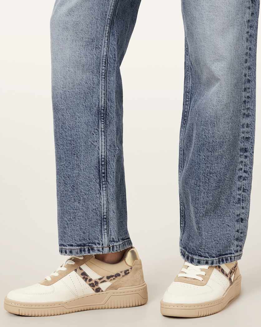 Vix Low Top Round Toe Suede Trainers