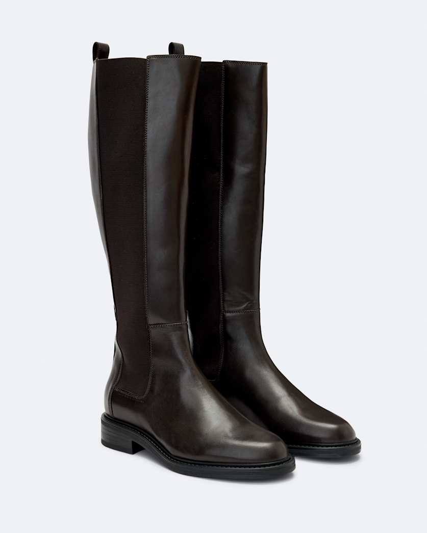 Knee high leather boots