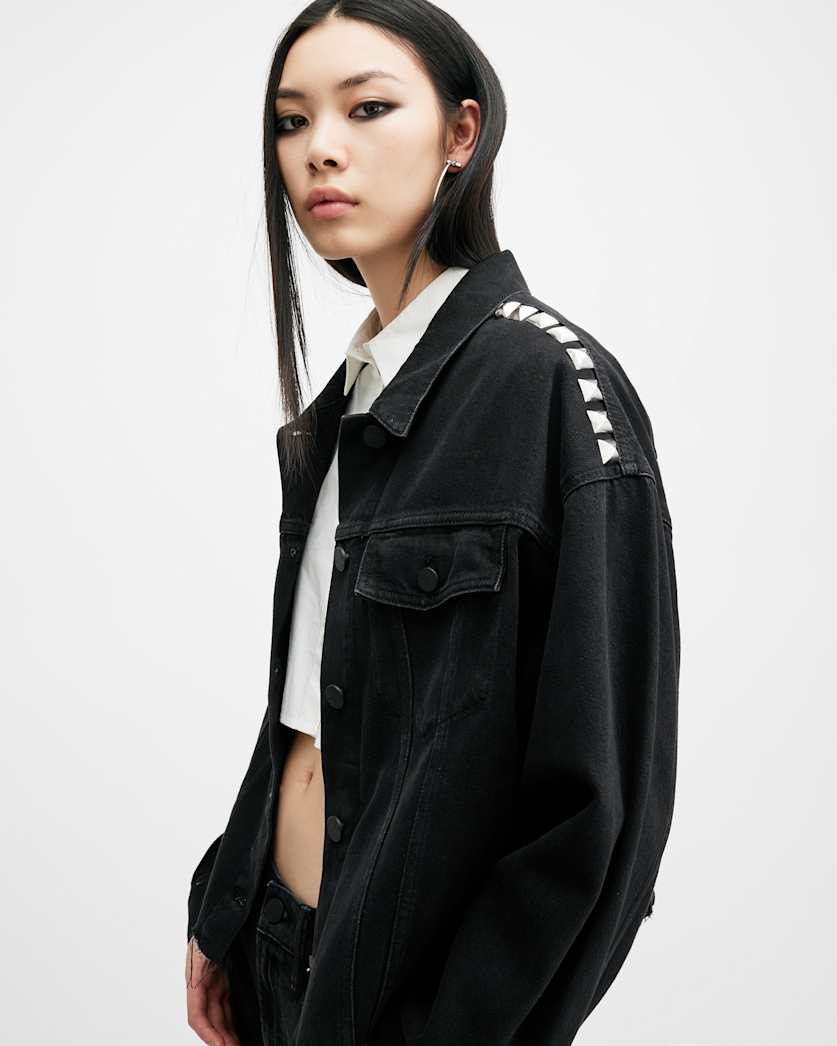Piper Studded Denim Jacket