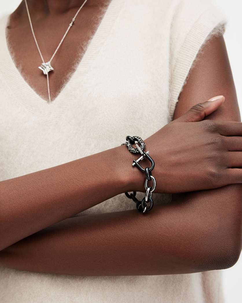 Cadence Two Tone Chain Bracelet