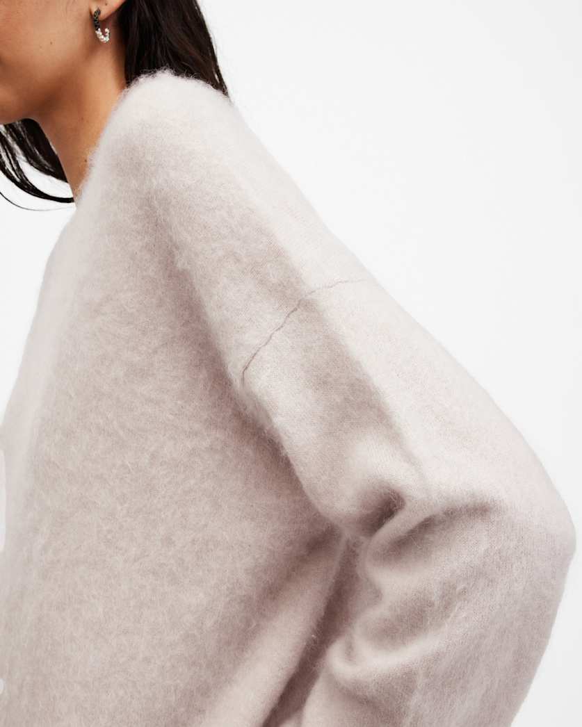 Rebel Brushed Cashmere Crew Neck Jumper