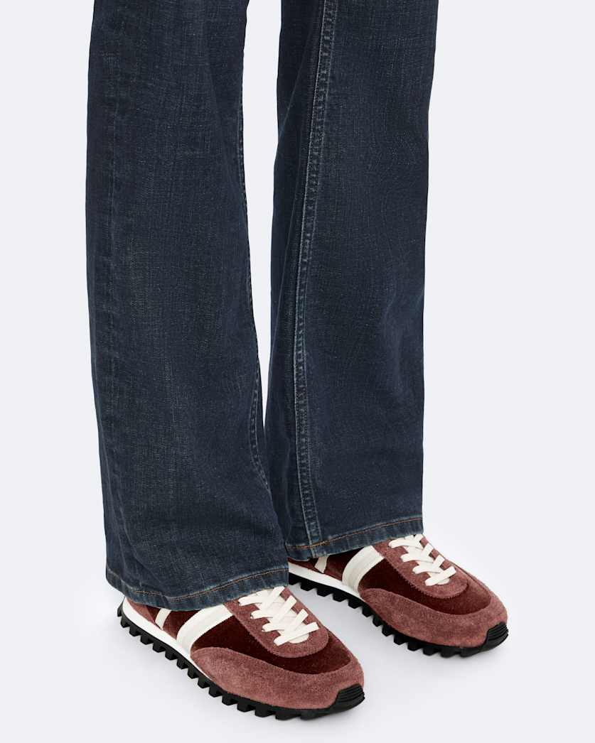 Robin Nylon And Suede Runner Trainers
