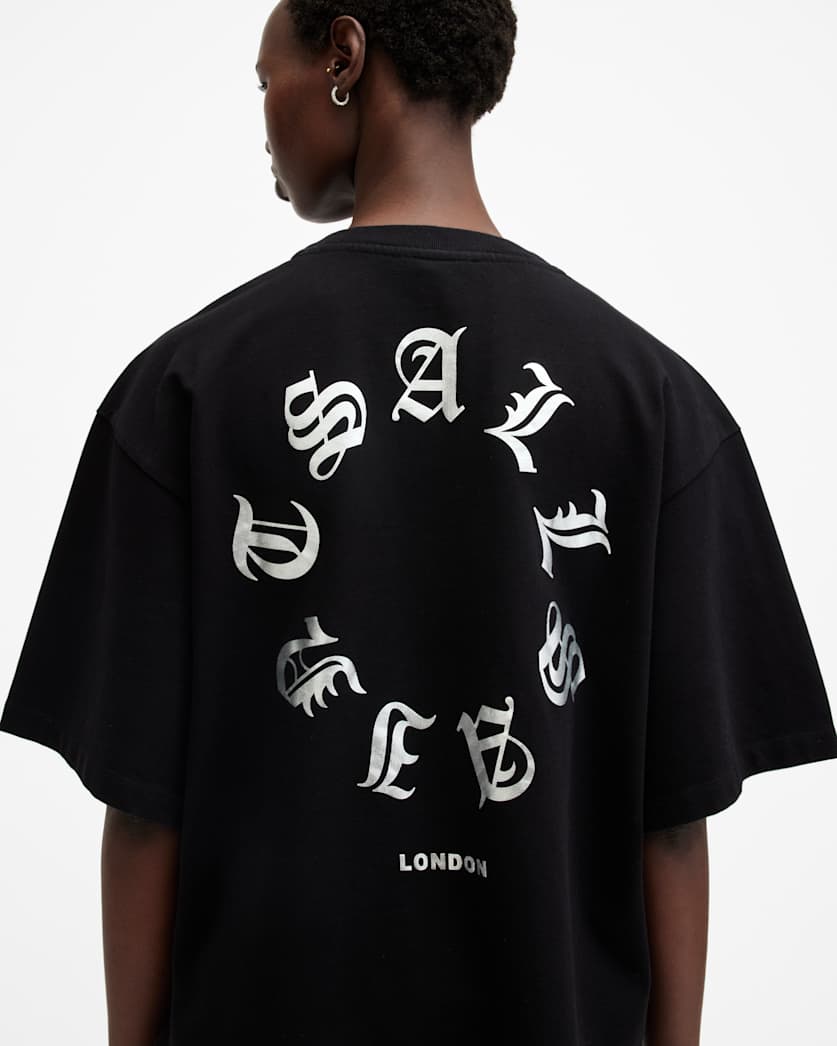 Tieroth Amelie Metallic Logo T-Shirt