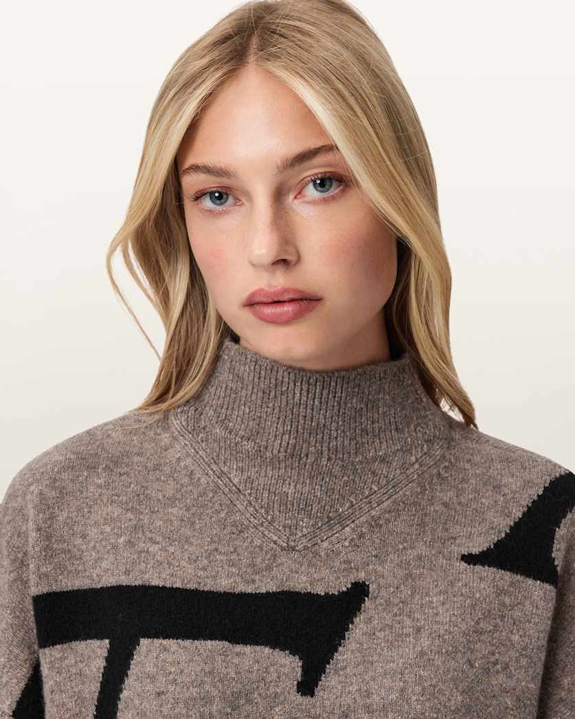 A Star Wool Blend Jumper
