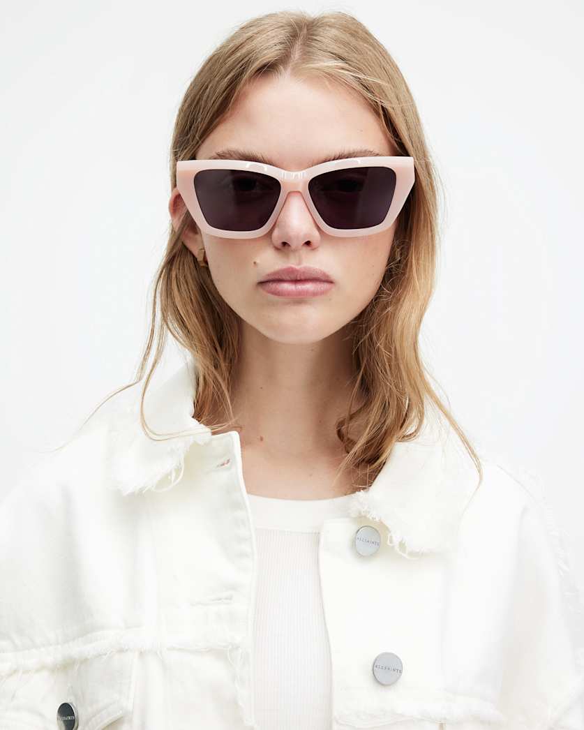 Kitty Rectangular Cat Eye Sunglasses