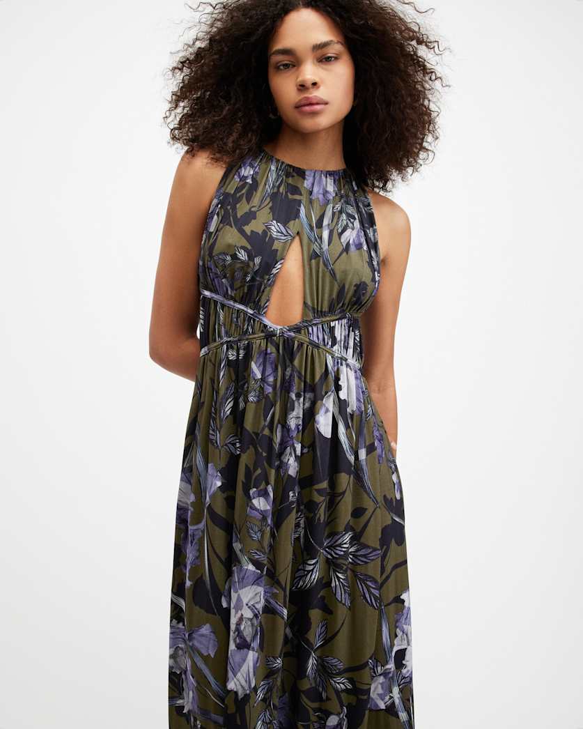 Kaya Floral Batu Maxi Dress