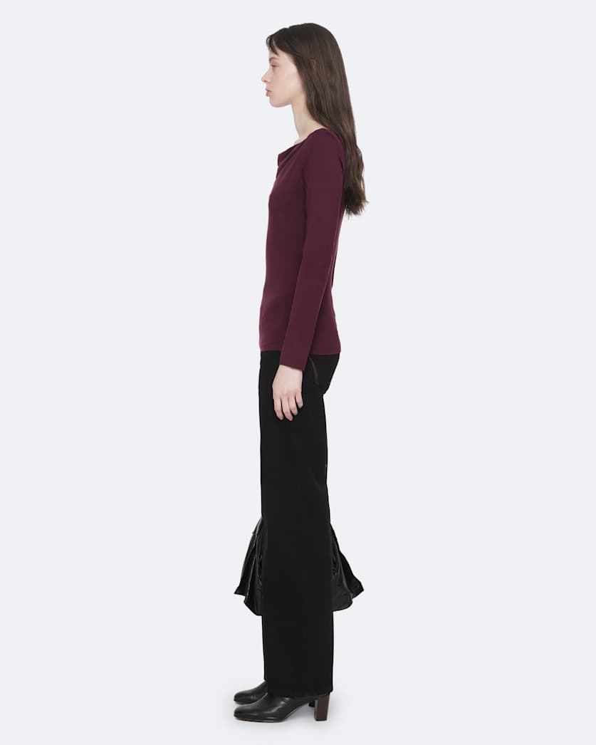 Romi Cowl-Neck Regular-Fit Top