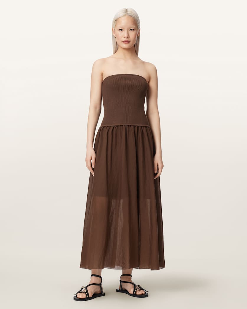 Tegan Hybrid Bodycon Maxi Dress