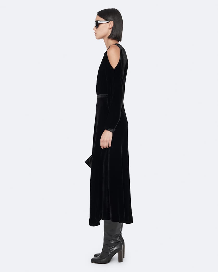 Chrissy Velvet Midi Dress
