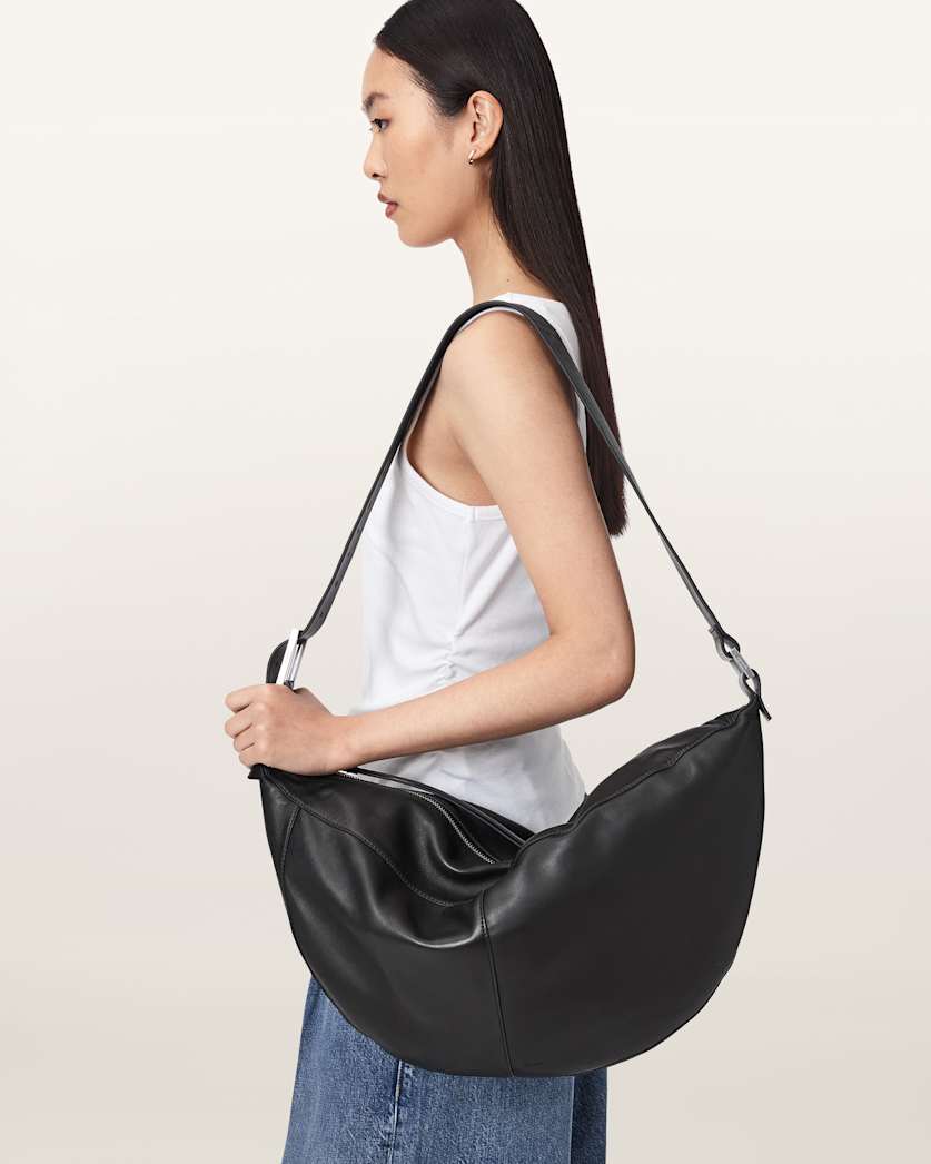 Luna Slouchy Leather Shoulder Bag