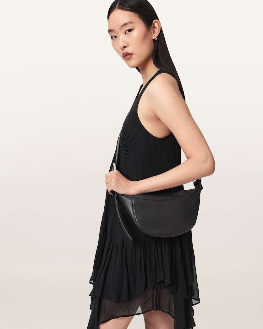 Luna Slouchy Leather Crossbody Bag