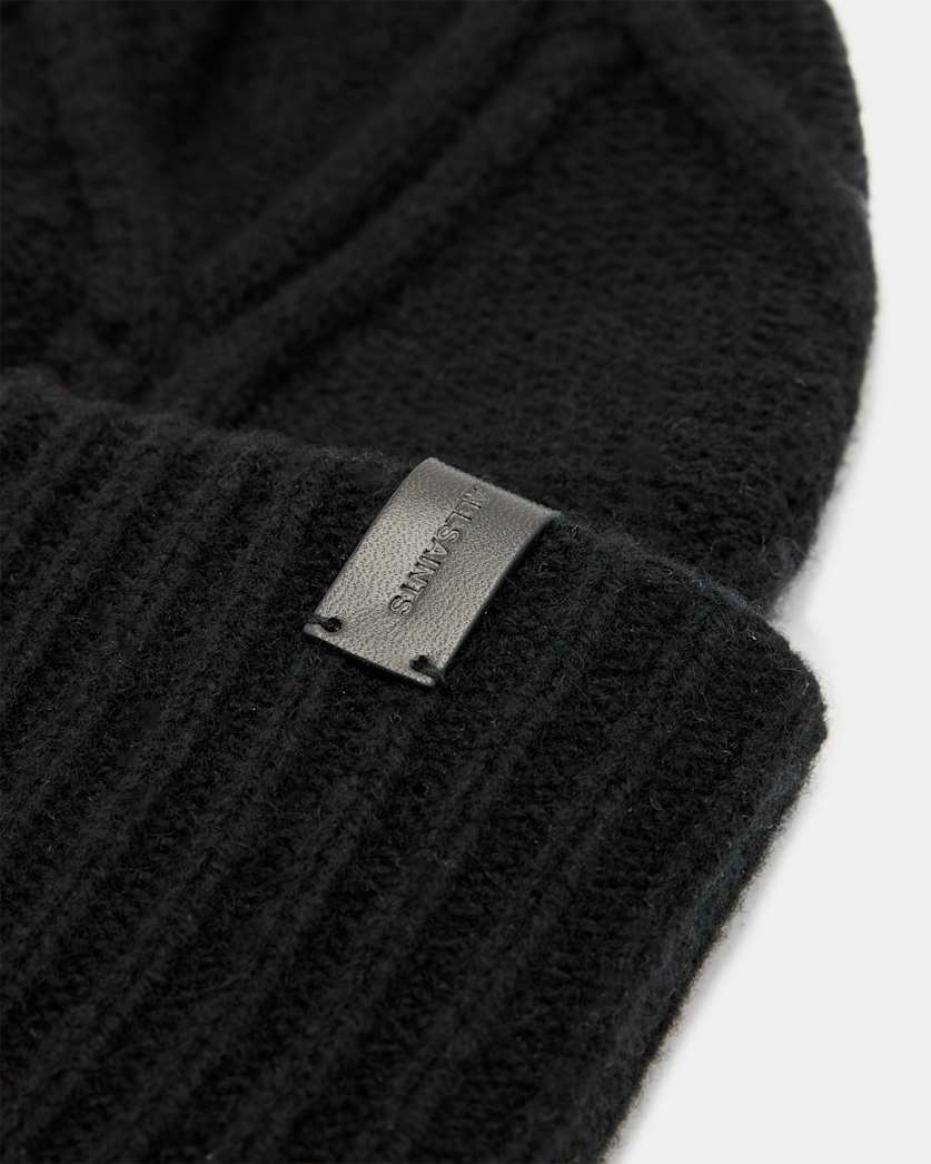 Laurie Cable Knit Brushed Wool Beanie