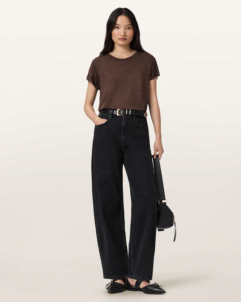 Anna Short Sleeve Shimmer T-Shirt