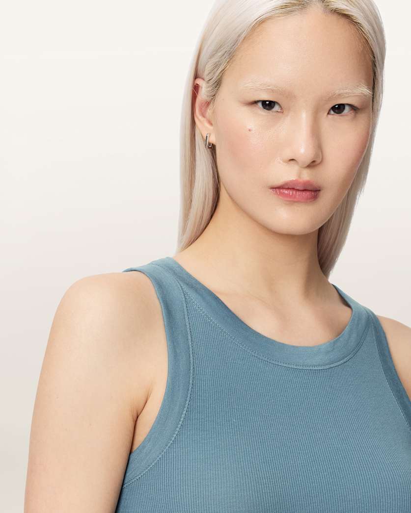 Rina Crew Neck Sleeveless Tank Top