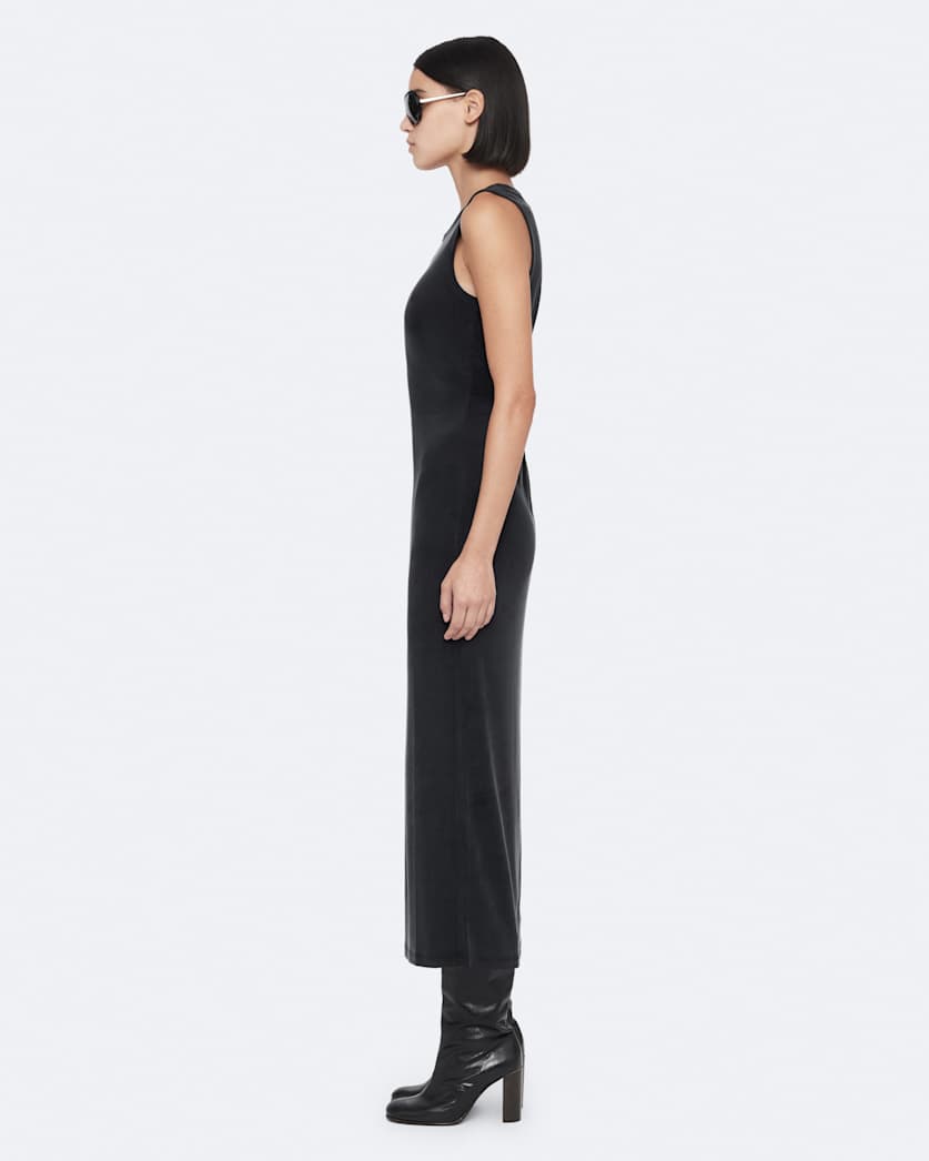 Sleeveless bodycon midi dress