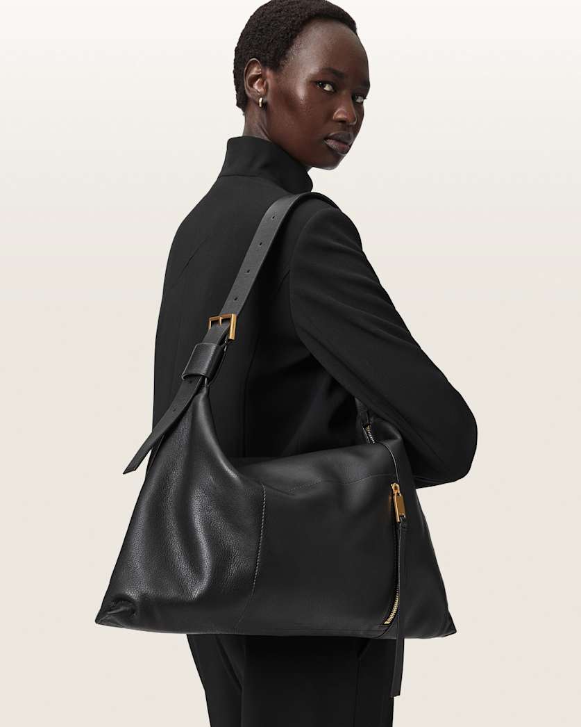 Alba Leather Shoulder Bag
