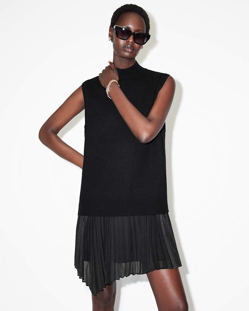 Eve 2-In-1 Metallic Mini Dress