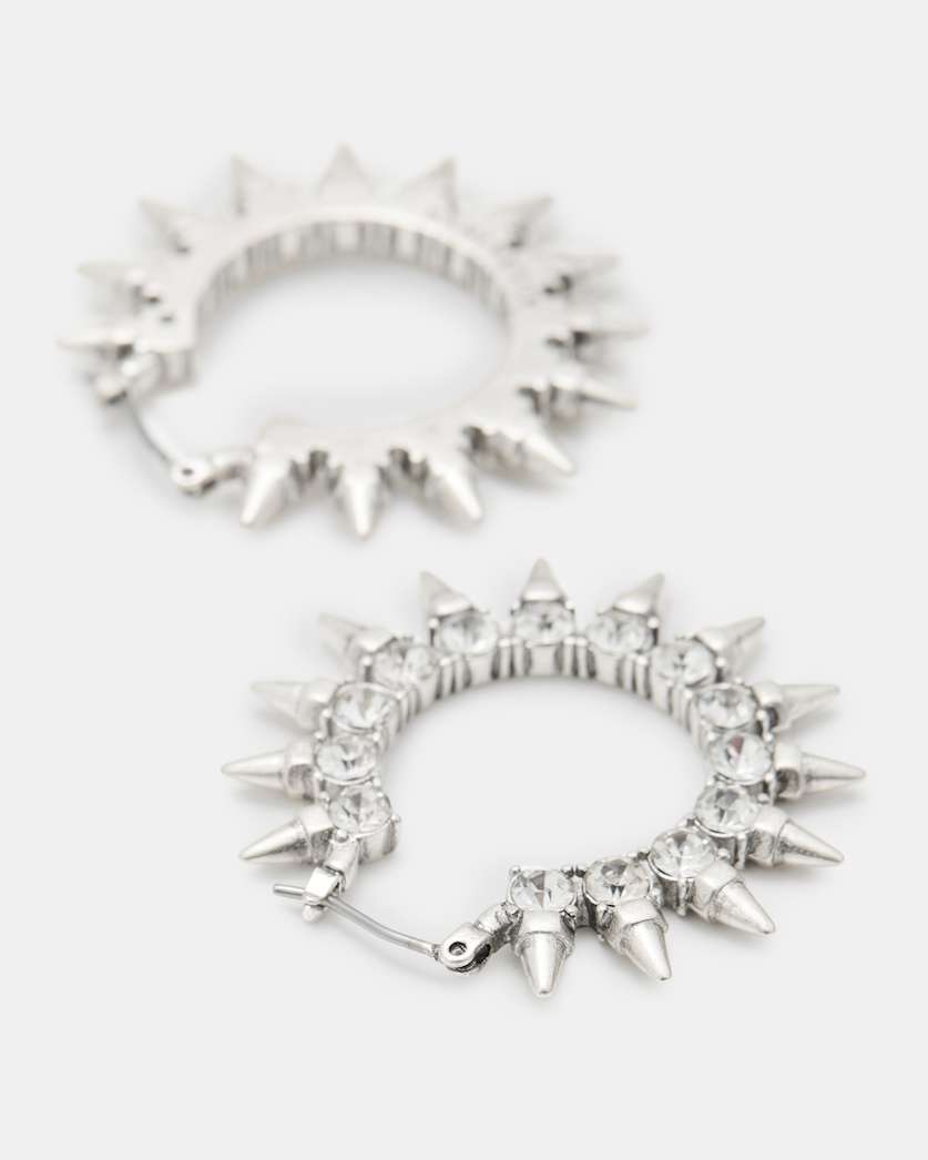 Ayla Spiked Hoop Earrings