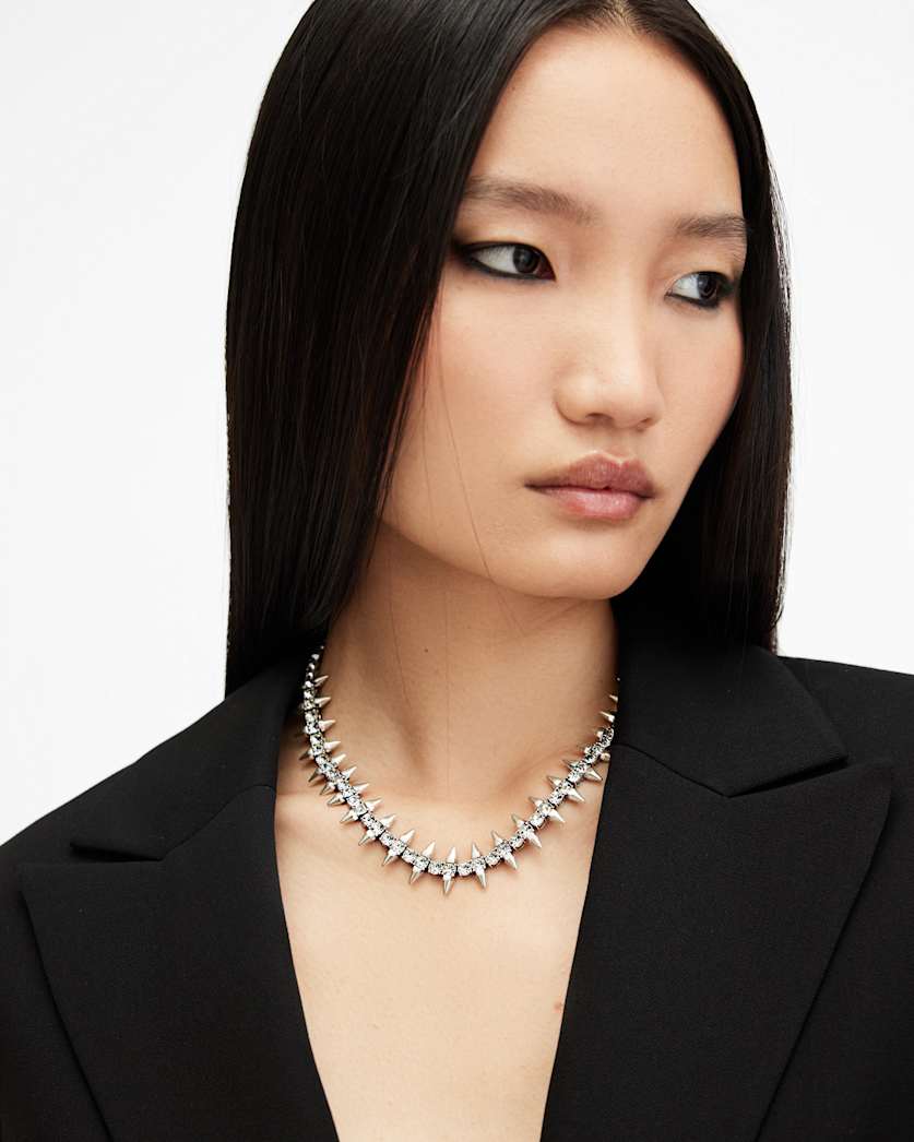 Essie Spike Tennis Necklace