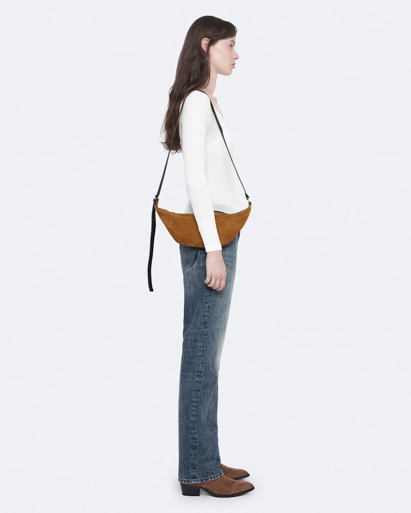 Esme Suede Crossbody Bag