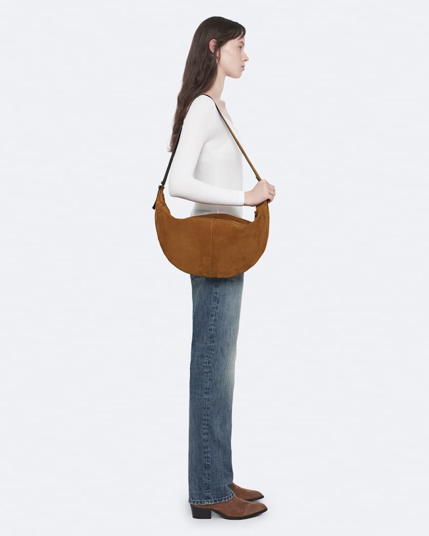 Esme Suede Shoulder Bag